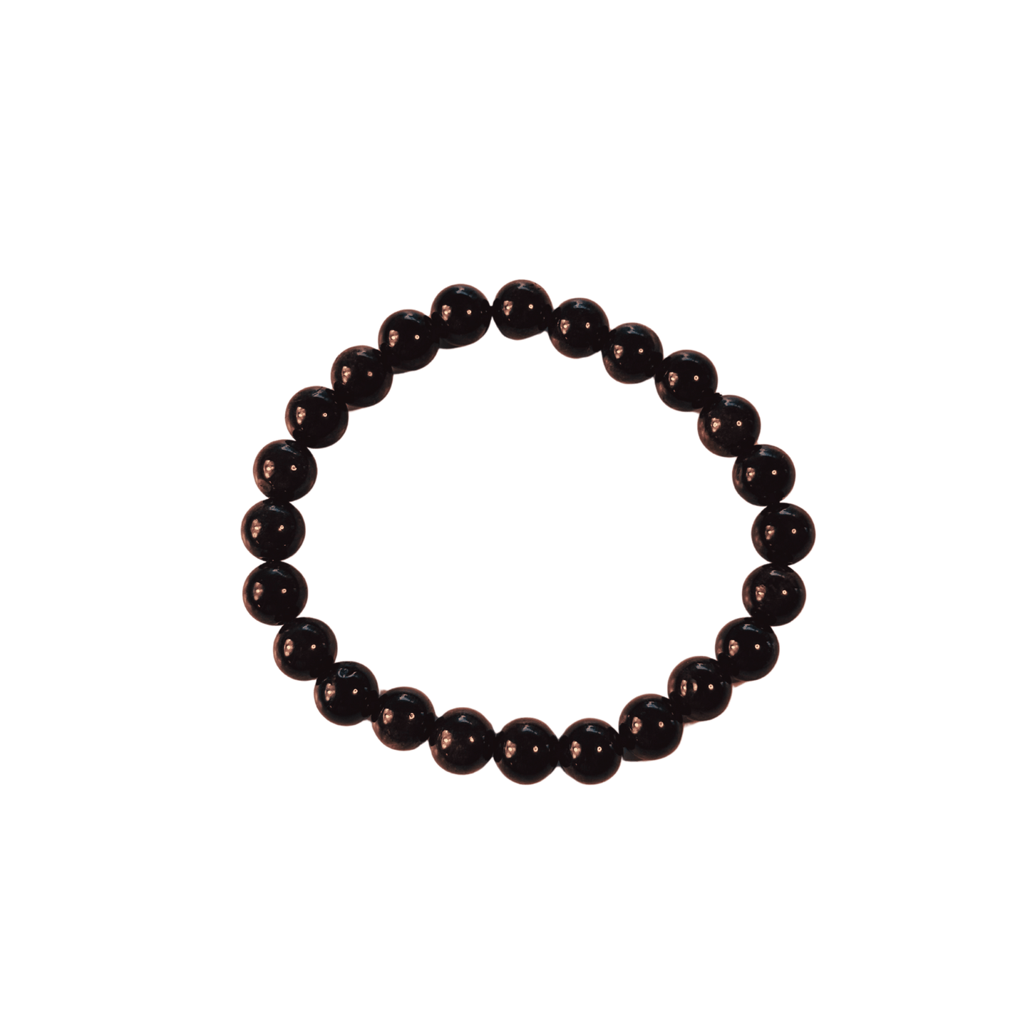 Granat Armband 8mm