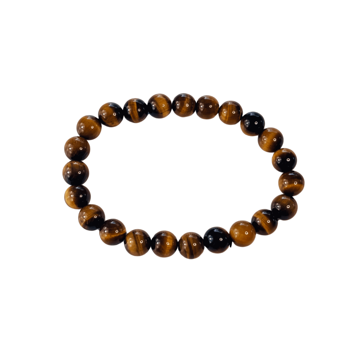 Tigeröga Armband 8mm.