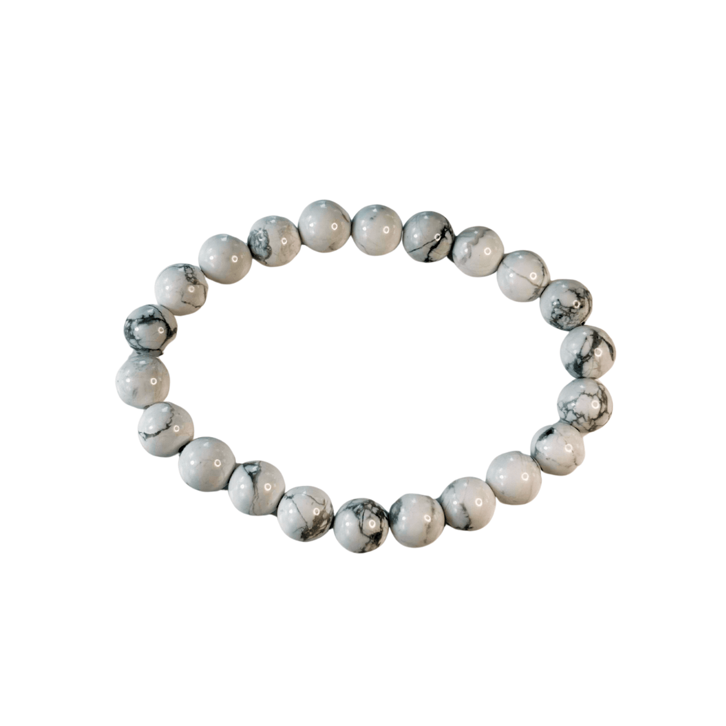White Howit Armband 8mm